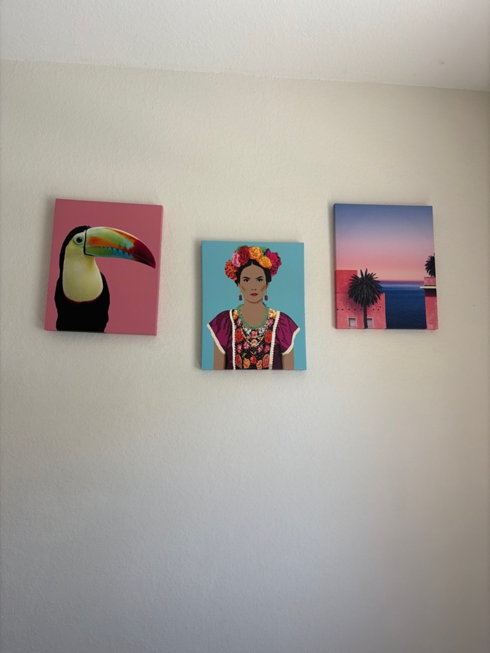 MODERN 3 PIECE WALL ART SET